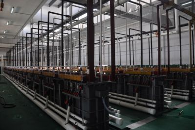 高效、先進的電解車間